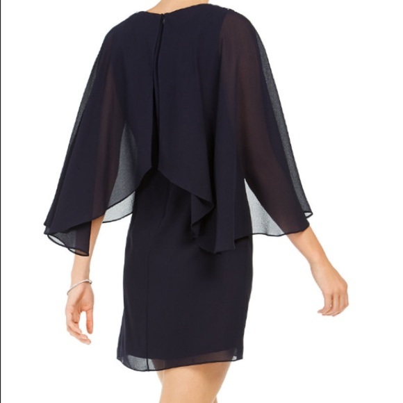 Vince Camuto Navy blue dress 2P NWT $168 - Picture 2 of 5